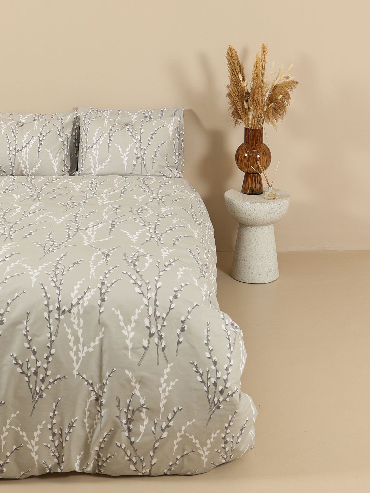 Σετ Σεντόνια Cotton Feelings 2054 Grey King Size (260×270)