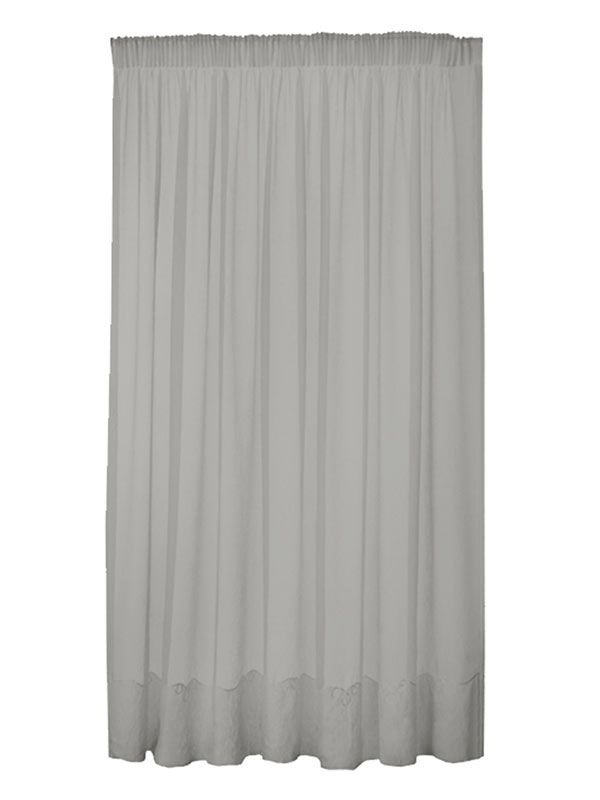Κουρτίνα γάζα Light Grey 300×280