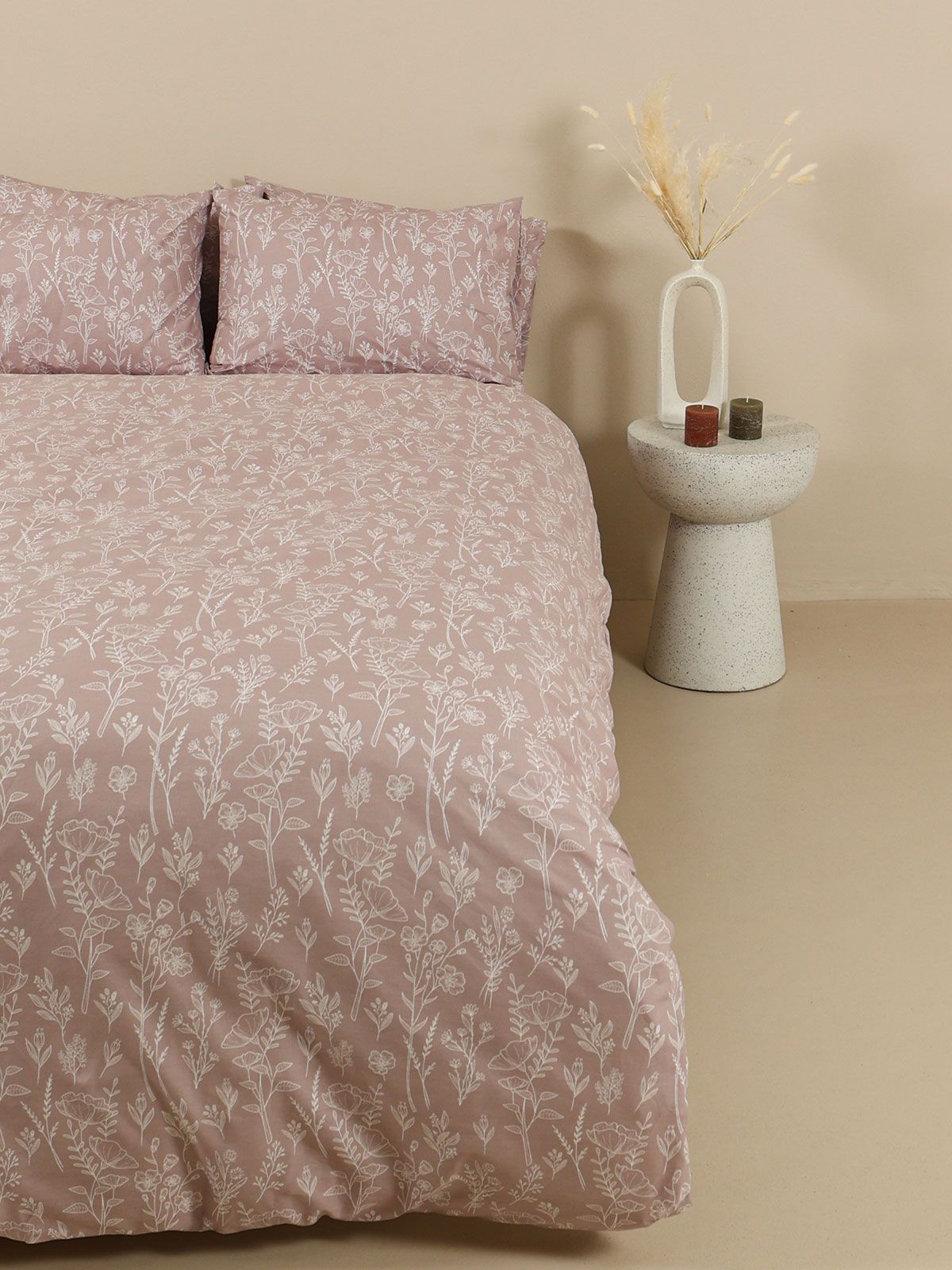 Σετ Σεντόνια Cotton Feelings 2050 Powder King Size (260×270)