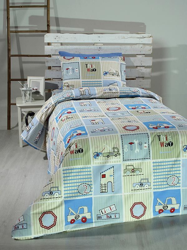 Σετ Σεντόνια Cotton Feelings 06 Μονό με λάστιχο(105×205+30)