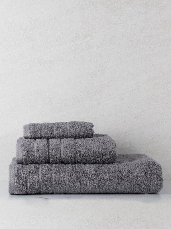 Πετσέτα πενιέ Dory 20 Grey Προσώπου (50×100)