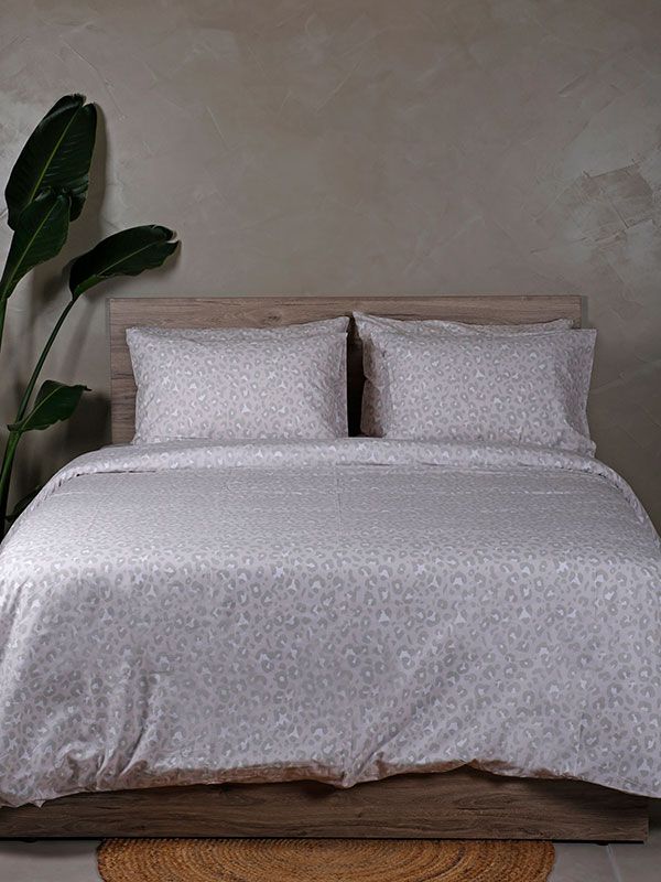 Παπλωματοθήκη Cotton Feelings 2044 Beige Υπέρδιπλη (230×250)