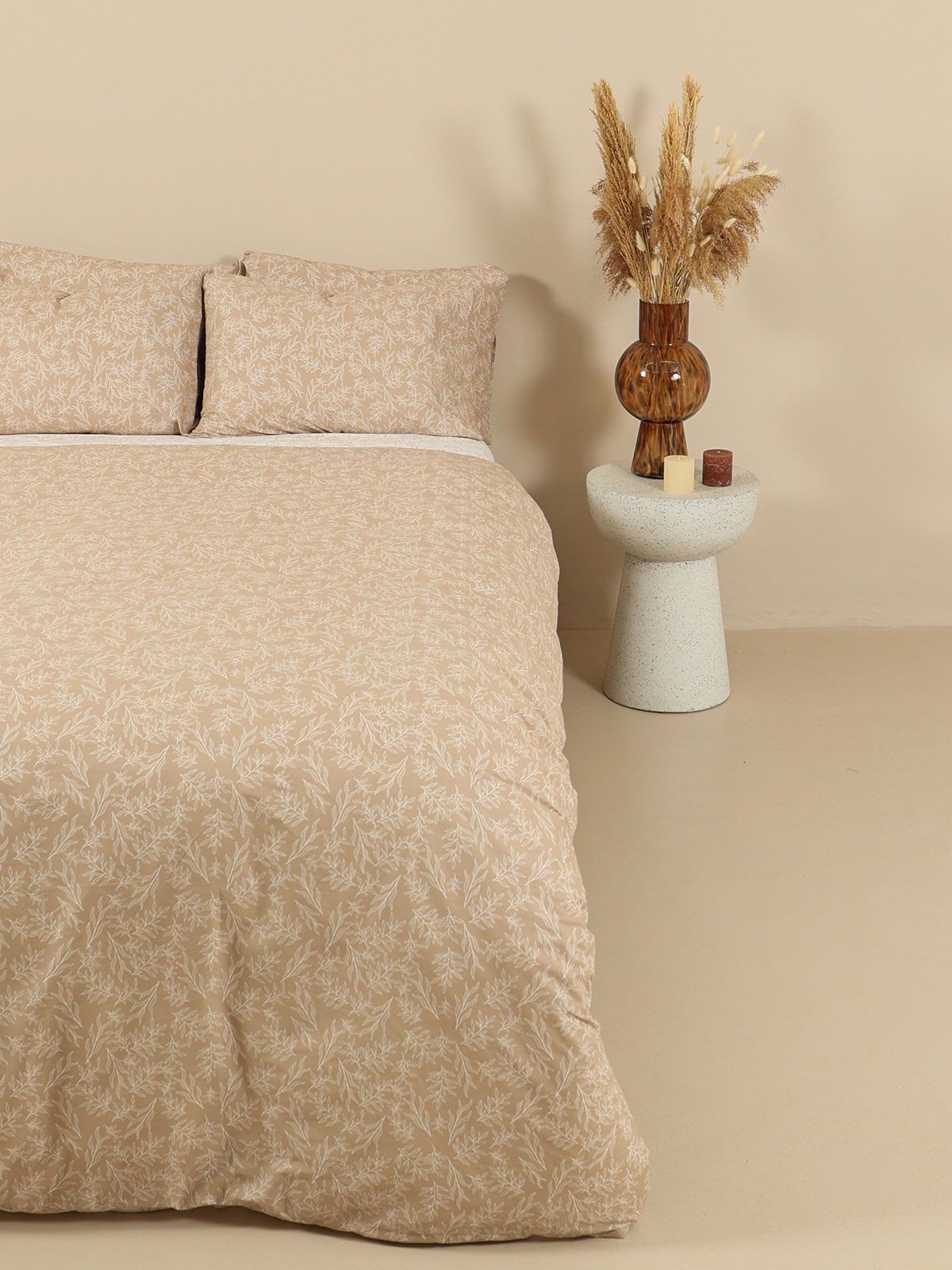 Σετ Σεντόνια Cotton Feelings 2052 Beige King Size (260×270)