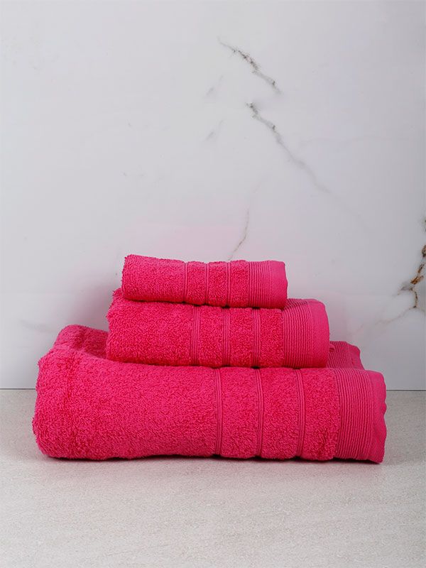 Πετσέτα Χίμπουρι 4 Fuchsia Προσώπου (50×90)