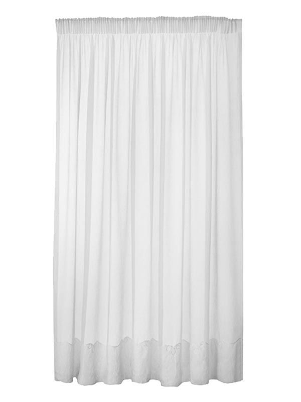 Κουρτίνα γάζα White 300×280