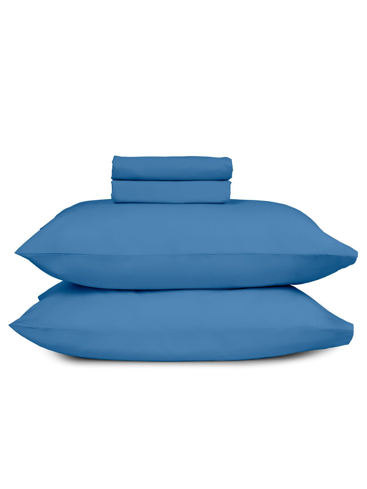 Μαξιλαροθήκες Cotton Feelings 104 Blue 50×70