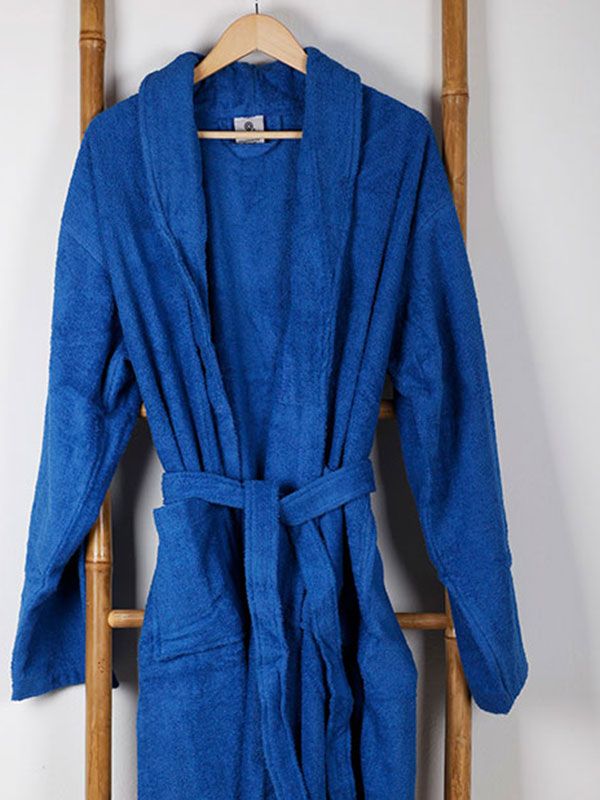 Μπουρνούζι Sato Blue Large