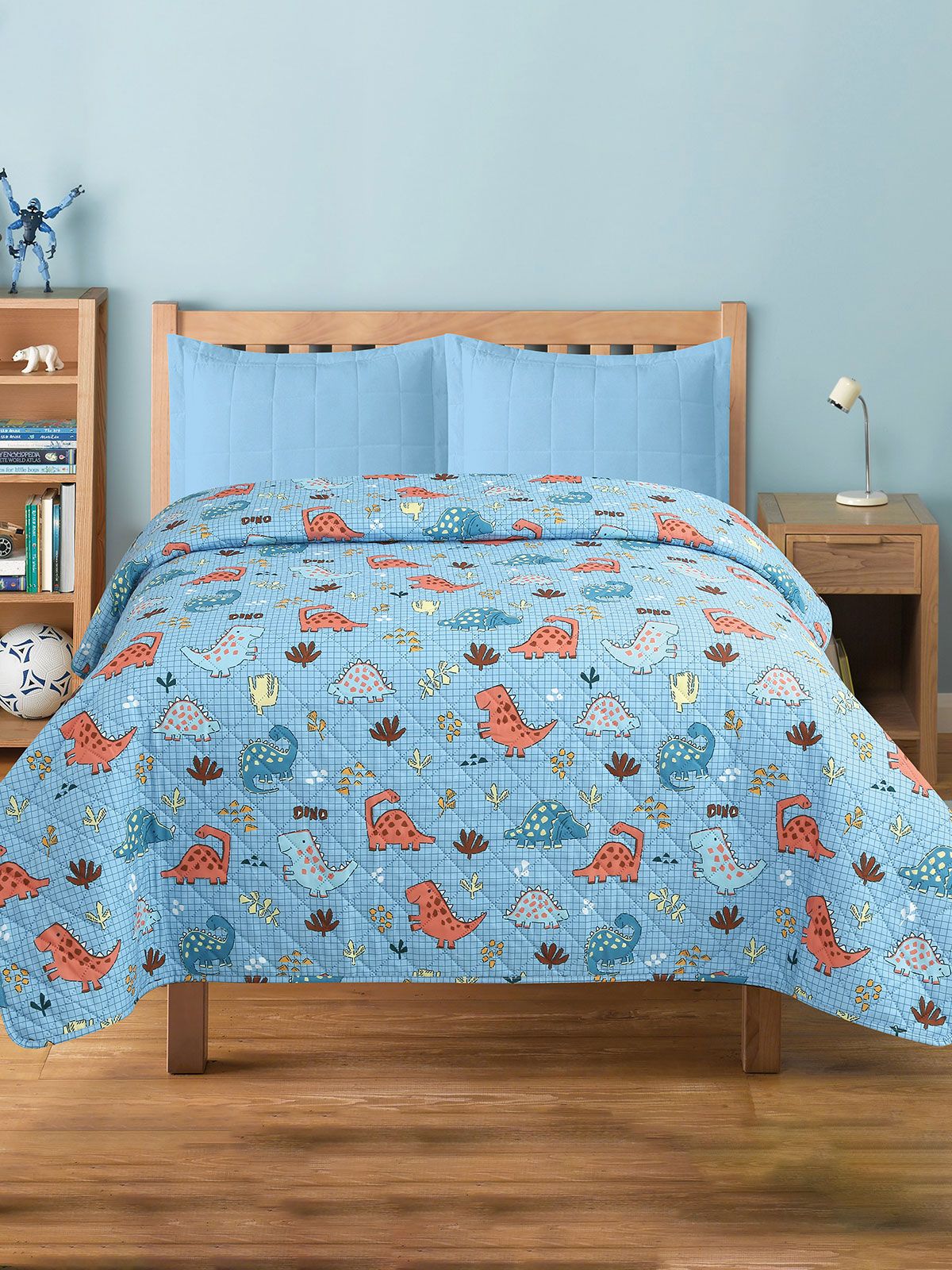Κουβερλί Kids 56 Dino Μονό (160×220)