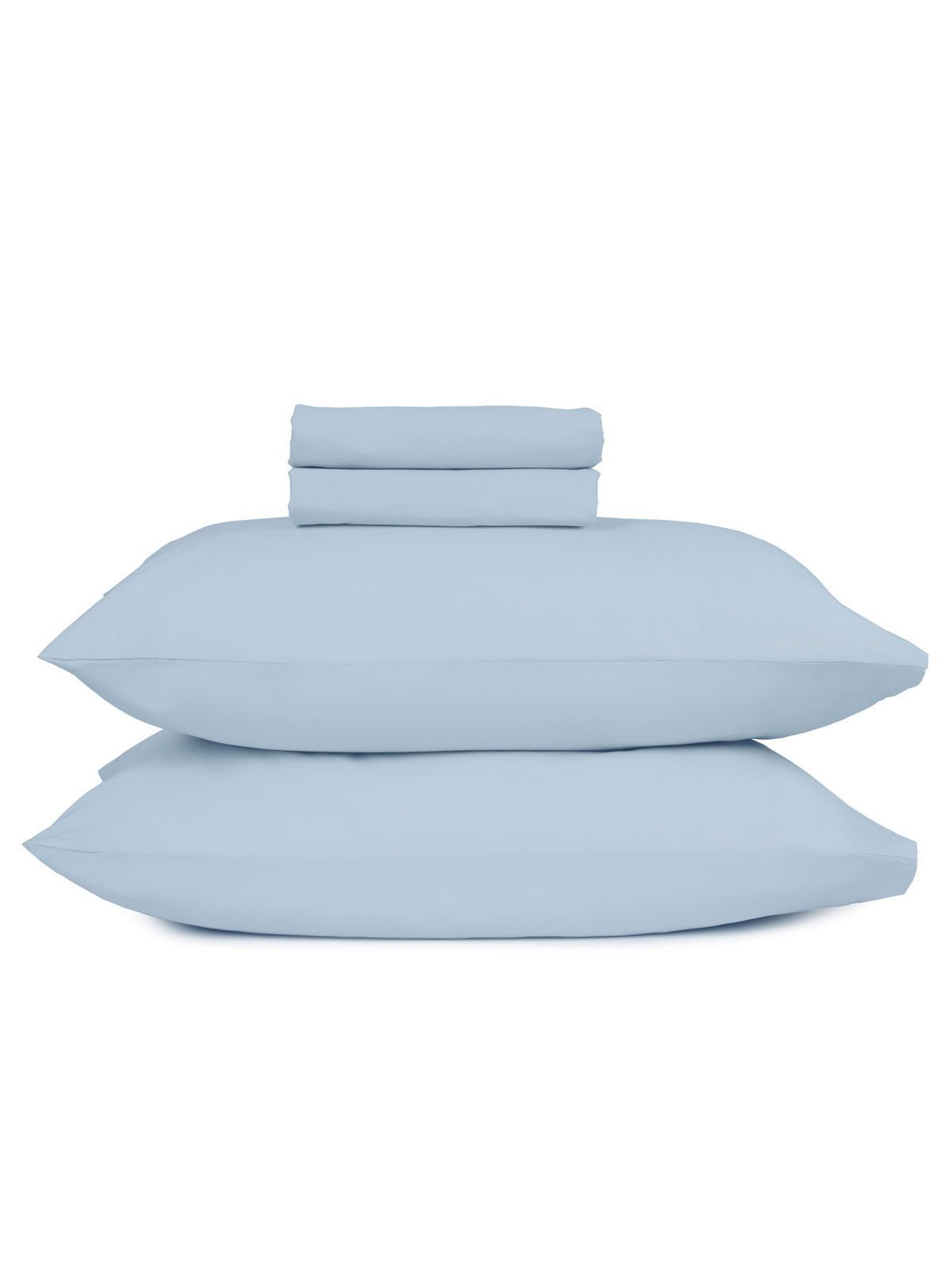 Μαξιλαροθήκες Cotton Feelings 103 Light Blue 50×70