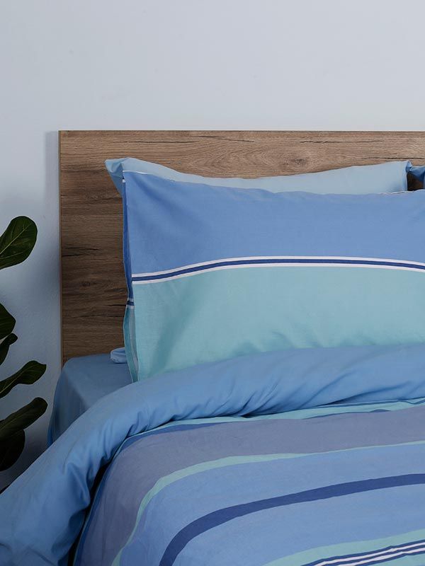 Μαξιλαροθήκες Cotton Feelings 2034 Blue
