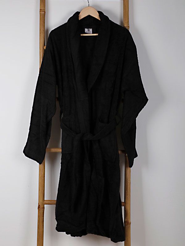 Μπουρνούζι Sato Black XLarge