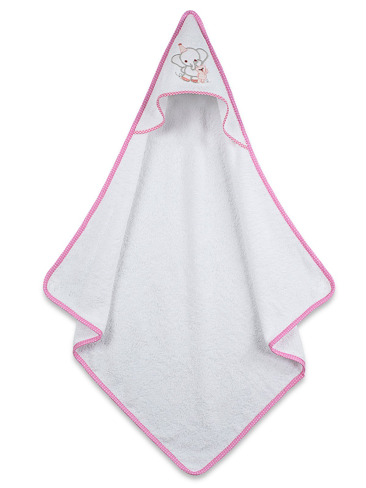 Κάπα κεντητή Elephant Pink 75×75