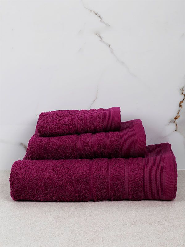 Πετσέτα Χίμπουρι 5 Mauve Προσώπου (50×90)