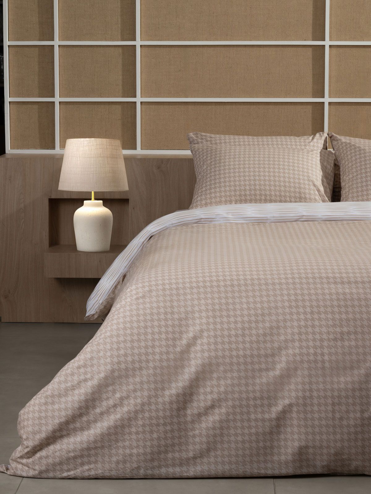 Παπλωματοθήκη Cotton Feelings 2064 Beige Διπλή (200×250)