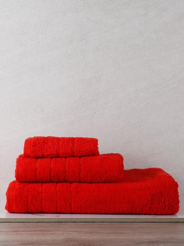 Πετσέτα πενιέ Dory 3 Red Προσώπου (50×100)