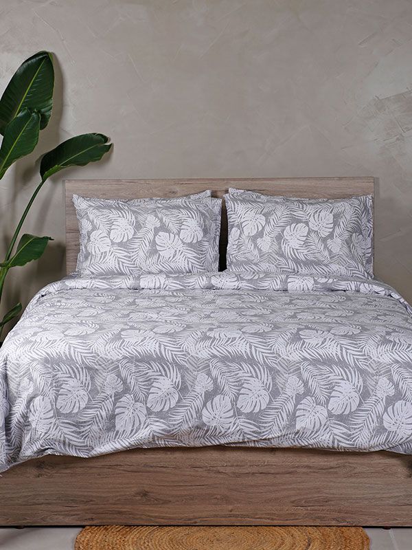 Σετ Σεντόνια Cotton Feelings 2038 Grey King Size (260×270)