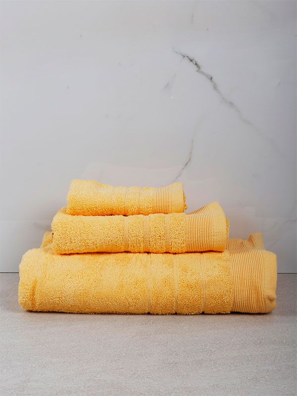 Πετσέτα Χίμπουρι 12 Yellow Μπάνιου (70×140)