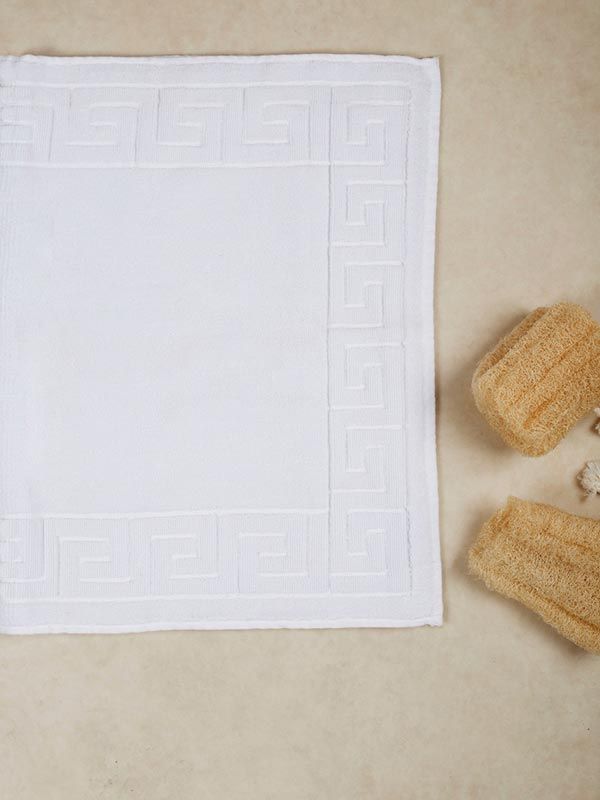 Πατάκι μαίανδρος White 50×75