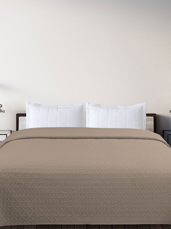 Κουβερλί Solar Beige Υπέρδιπλο (220×240)