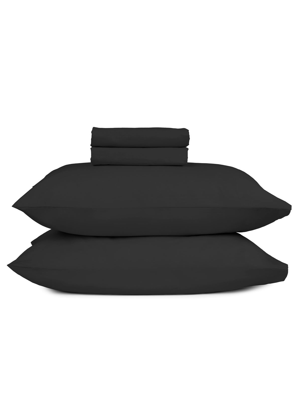 Μαξιλαροθήκες Cotton Feelings 111 Black 50×70