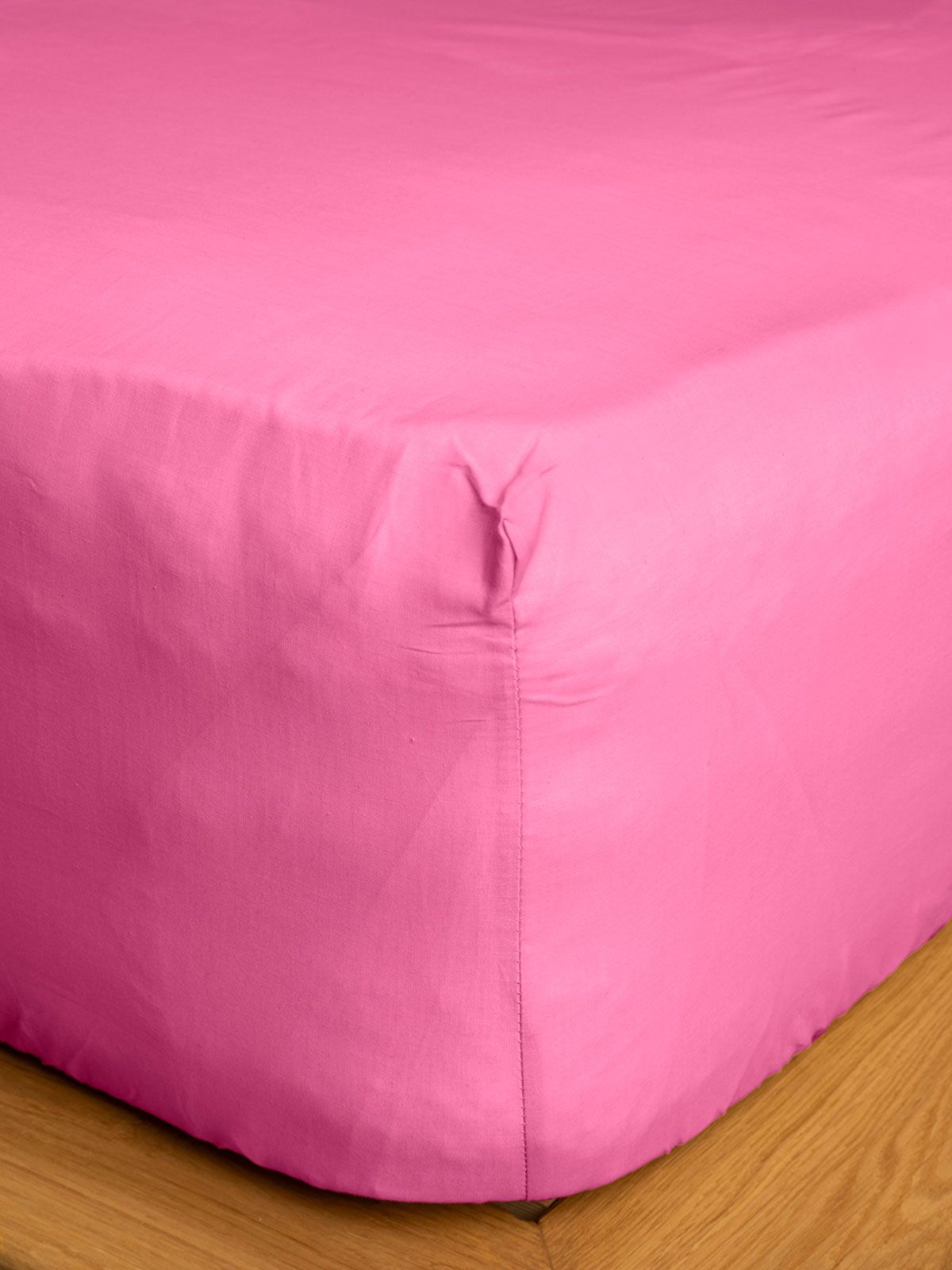 Κατωσέντονο Cotton Feelings με λάστιχο 112 Fuchsia Ημίδιπλο (120×200+30)