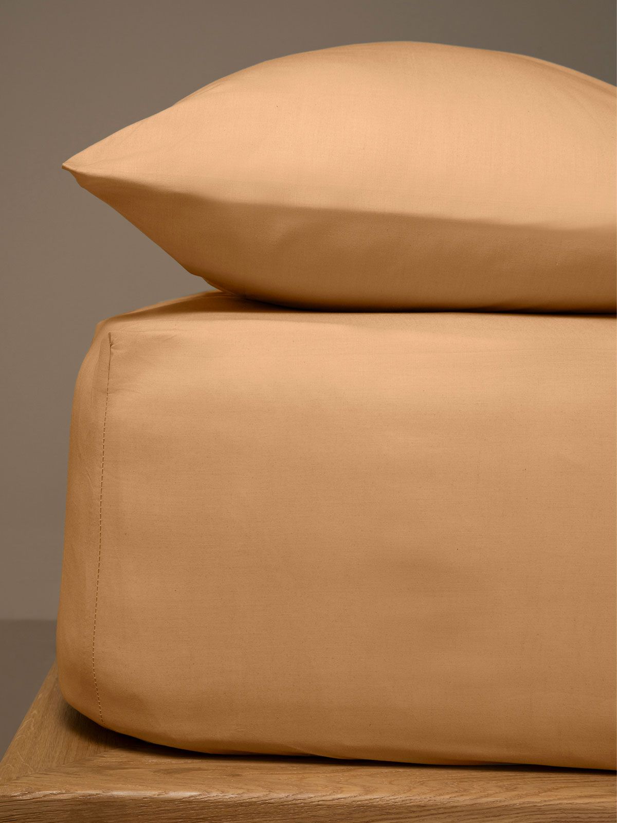 Κατωσέντονο Menta με λάστιχο 5 Brown Υπέρδιπλο (180×200+25)