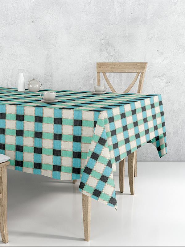 Τραπεζομάντηλο 5452 Blue 140×220