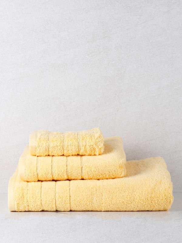 Πετσέτα πενιέ Dory 6 Yellow Μπάνιου (80×150)