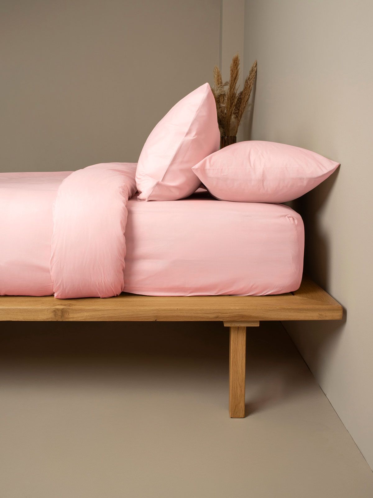 Σετ Σεντόνια Cotton Feelings 101 Powder Μονό με λάστιχο(105×205+30)