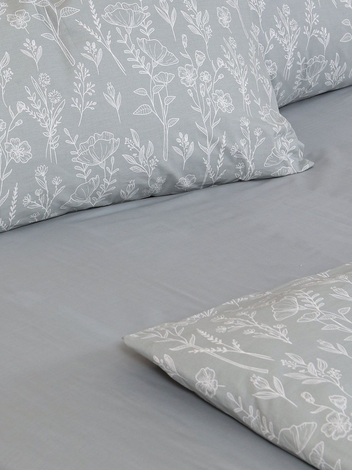 Μαξιλαροθήκες Cotton Feelings 2050 Grey 50×70