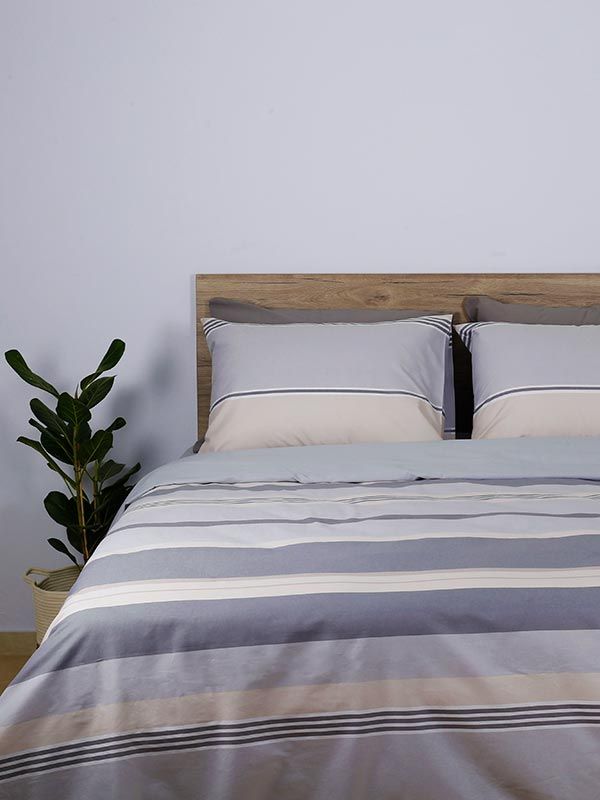 Σετ Σεντόνια Cotton Feelings 2034 Grey King Size (260×270)