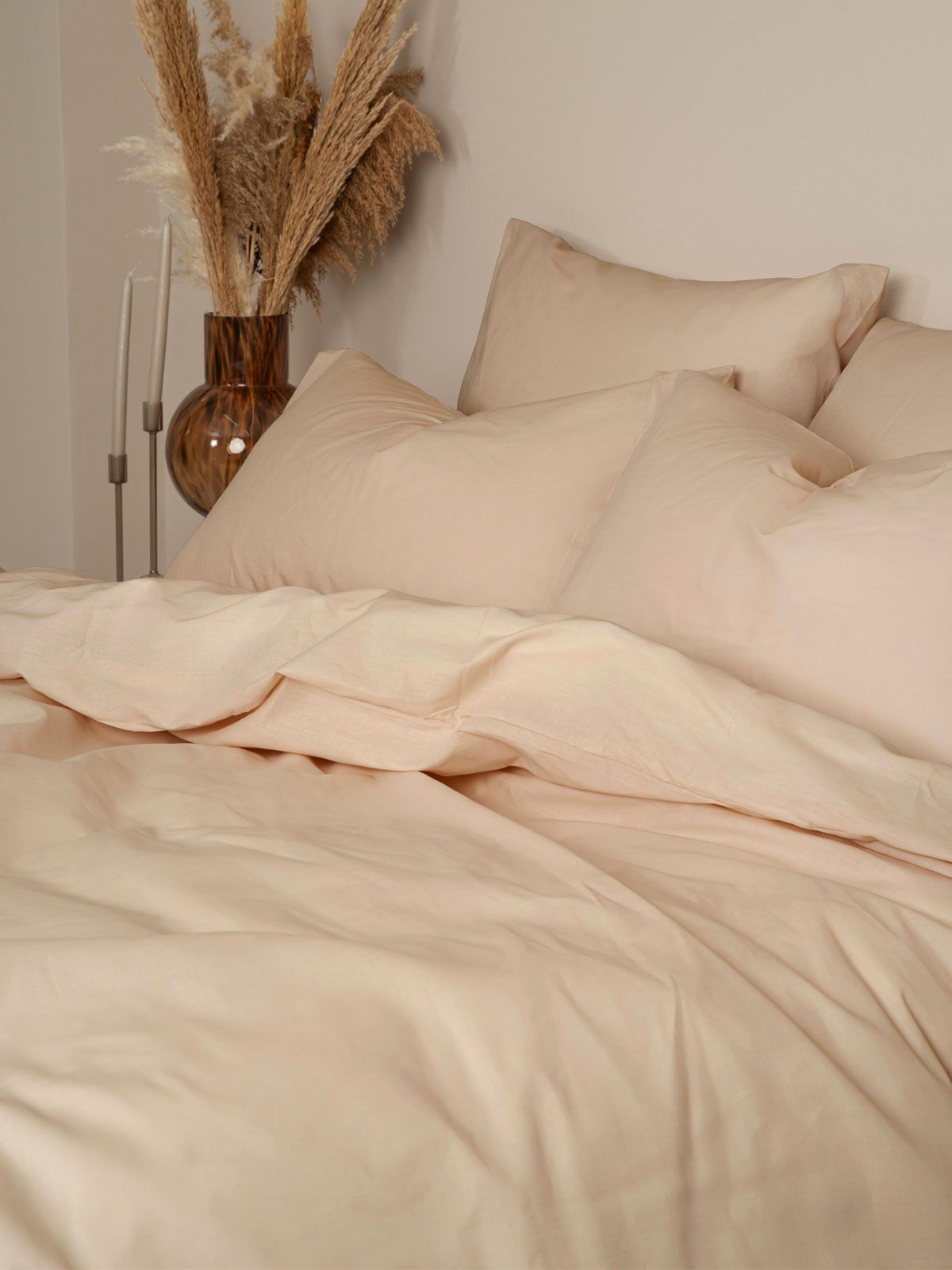 Σετ Σεντόνια Cotton Feelings 110 Beige King Size (260×270)