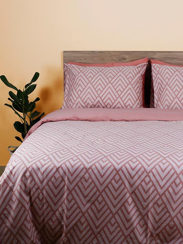 Σετ Σεντόνια Cotton Feelings 2036 Pink King Size (260×270)