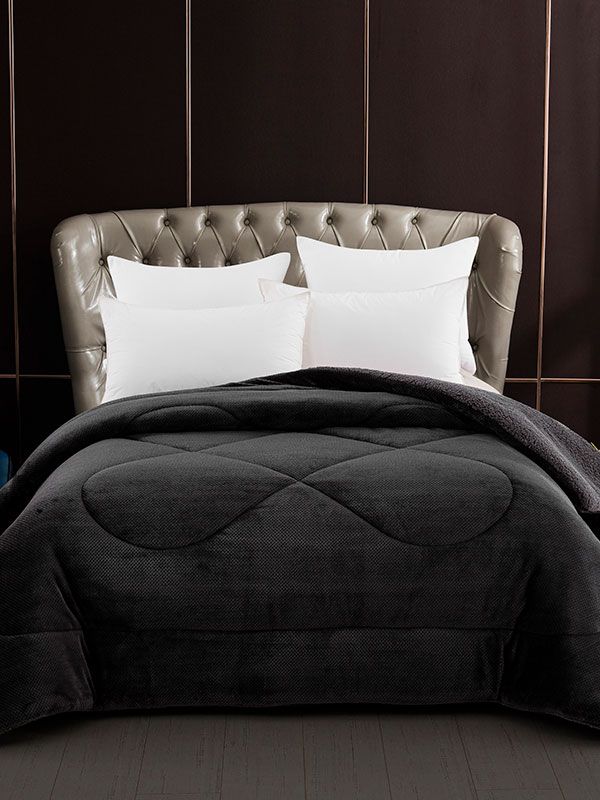 Κουβερτοπάπλωμα Clio Anthracite King Size (240×250)