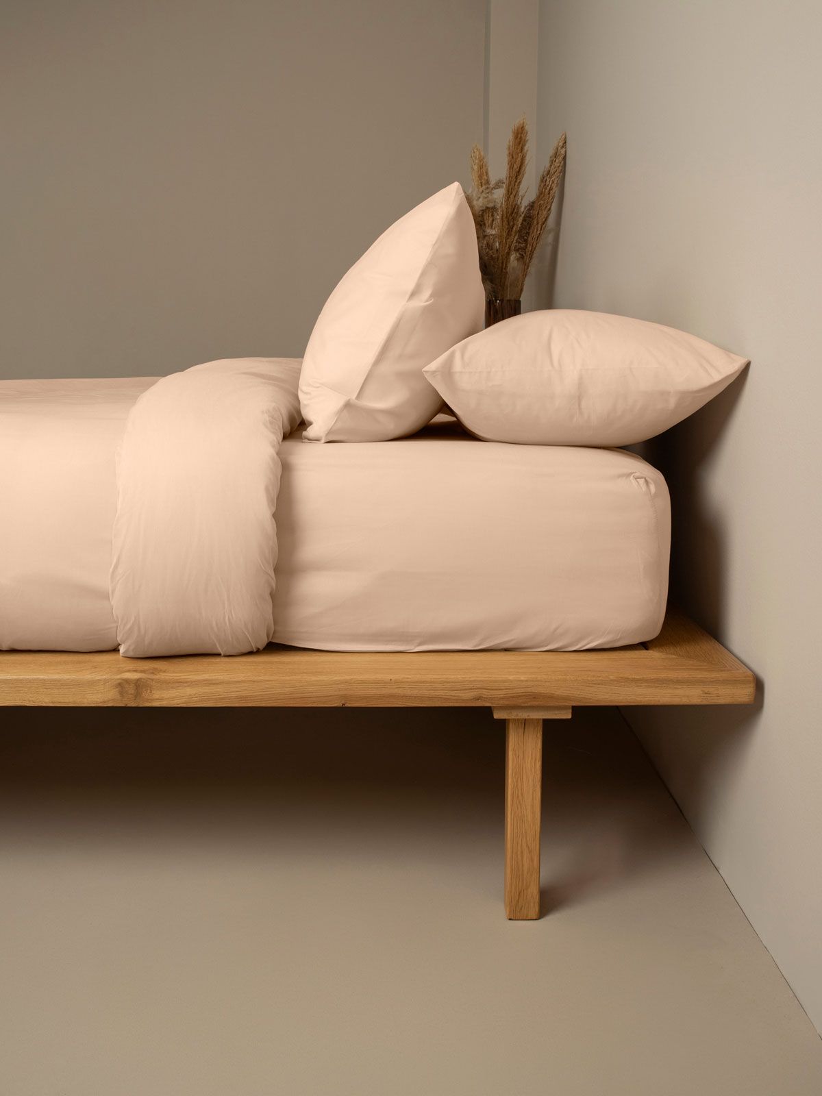 Σετ Σεντόνια Cotton Feelings 110 Beige Υπέρδιπλο με λάστιχο (170×205+30)