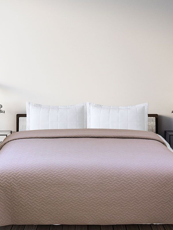 Κουβερλί Voielo Beige Μονό (160×220)