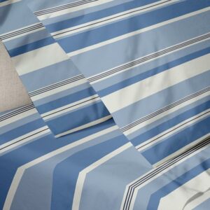 Παπλωματοθήκη Menta Εμπριμέ 550 Blue
