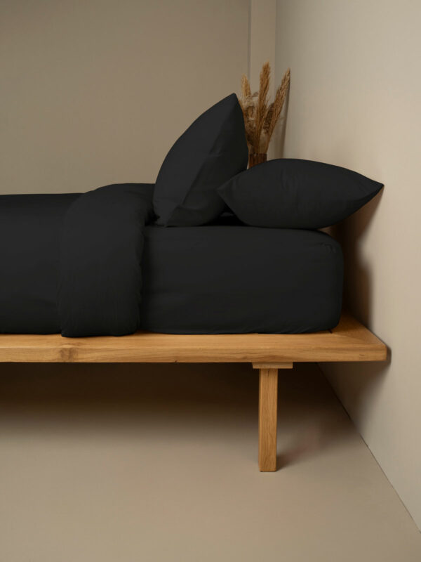 Παπλωματοθήκη Cotton Feelings 111 Black Υπέρδιπλη (230x250) - Image 3