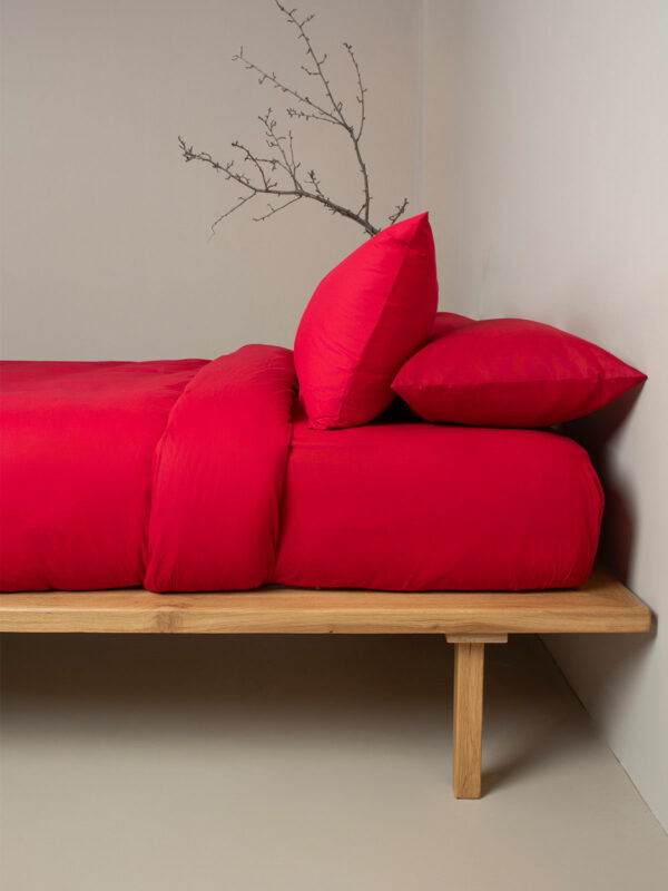Παπλωματοθήκη Cotton Feelings 113 Red Υπέρδιπλη (230x250) - Image 3