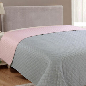 Κουβερλί Fiber Grey/Pink