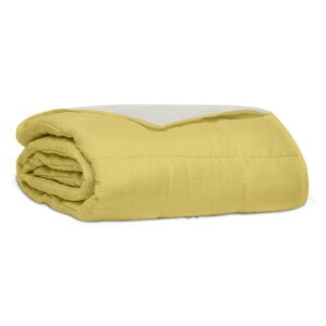 Κουβερλί percale μονόχρωμο Yellow