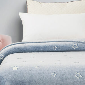 Κουβέρτα φωσφοριζέ αγκαλιας Stars Blue