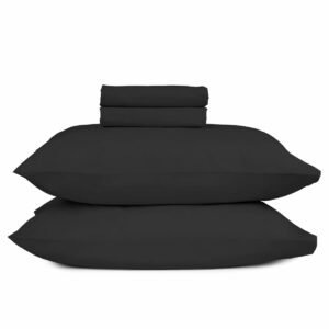 Μαξιλαροθήκες Cotton Feelings 111 Black