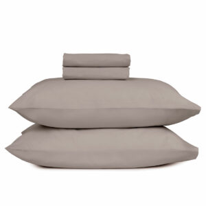Μαξιλαροθήκες Cotton Feelings 106 Light Grey