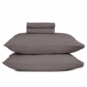 Μαξιλαροθήκες Cotton Feelings 107 Dark Grey