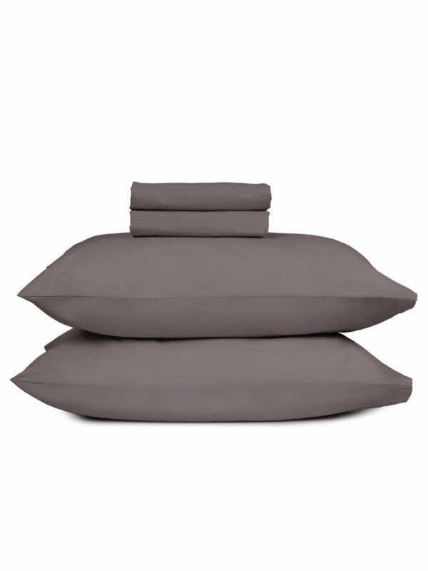 Μαξιλαροθήκες Cotton Feelings 107 Dark Grey