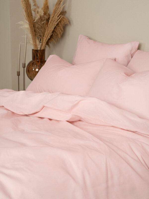 Σετ Σεντόνια Cotton Feelings 101 Powder Υπέρδιπλο με λάστιχο (170x205+30) - Image 2