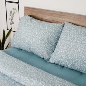 Σετ Σεντόνια Cotton Feelings 920 Aqua Υπέρδιπλο με λάστιχο (170x205+30)
