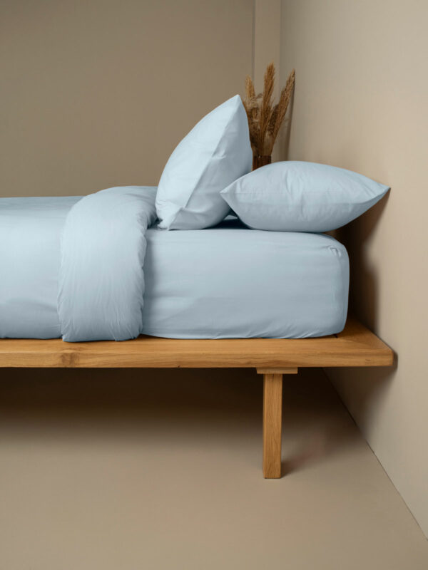 Σετ Σεντόνια Cotton Feelings 103 Light Blue Υπέρδιπλο (235x270) - Image 3