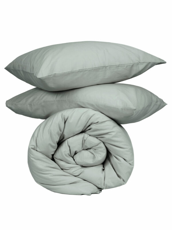 Σετ Σεντόνια Cotton Feelings 105 Aqua King Size (260x270) - Image 4